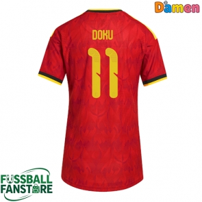 Belgien Jeremy Doku #11 Replik Heimtrikot Damen WM 2026 Kurzarm